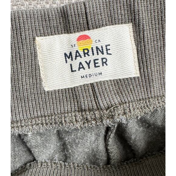 MARINE LAYER Cotton Tencel Green Pocket Jogger Active Pants Size M - Picture 3 of 3